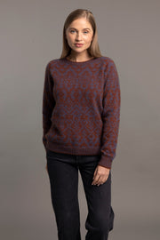Fair Isle Possum Merino Pullover